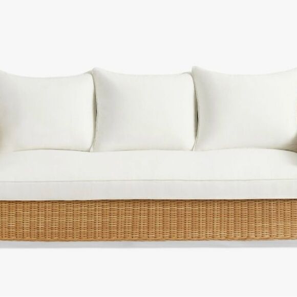 Pottery Barn Torrey Square Arm Outdoor Sofa Cushion Cover (86") - Picture 12 of 12